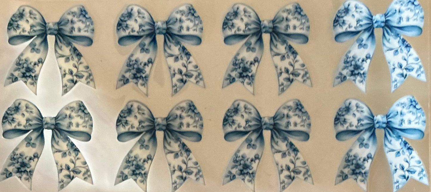 477 BLUE BOW COLLAGE