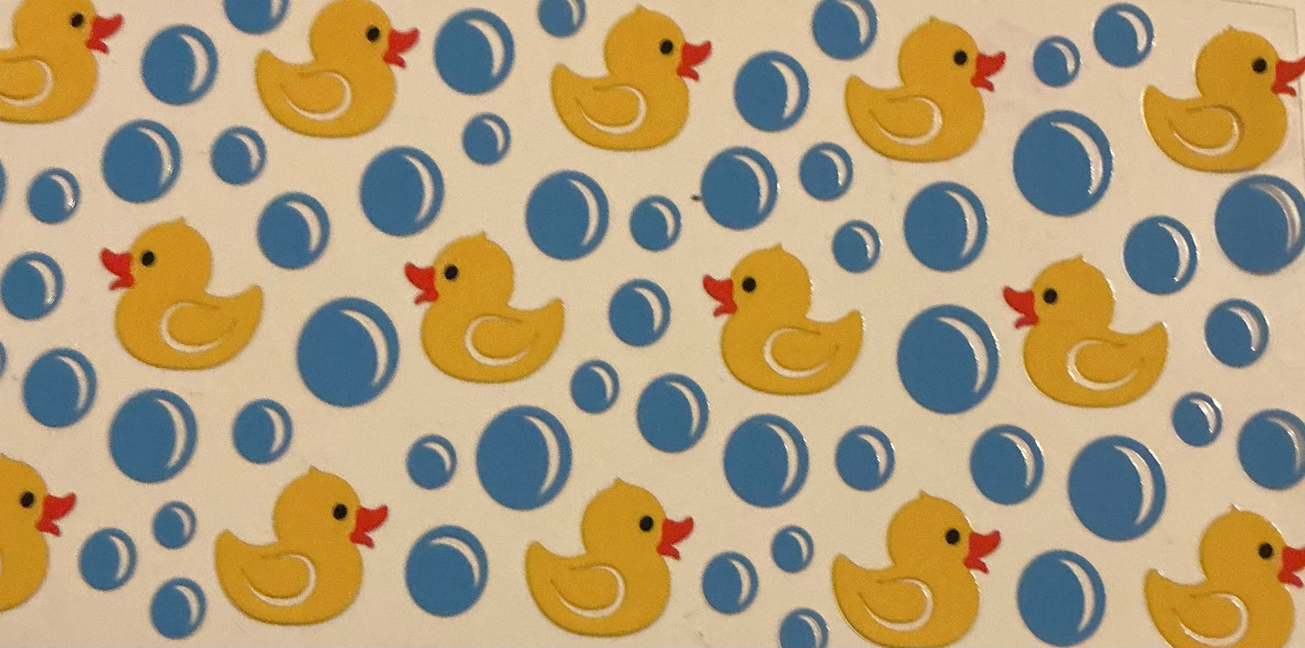 883 RUBBER DUCKS W/BLUE BUBBLES