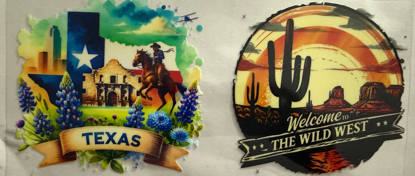 976 TEXAS THE WILD WEST