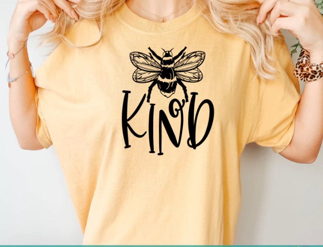 Bee Kind Screen Print Design