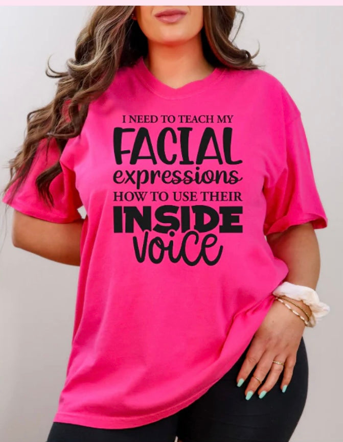 Facial Expressions Sarcasm Screen Print