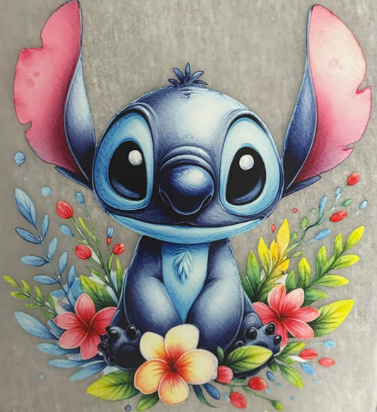 Stitch Toddler Clear Film Transfer