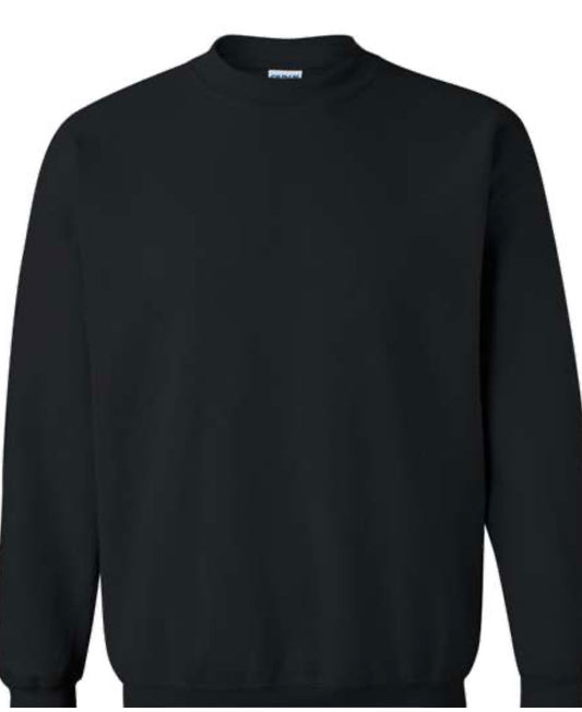 Gildan Black Crewneck Sweatshirt