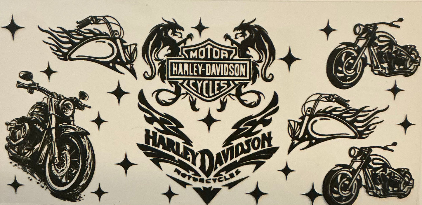 694 HD Motorcycle Wrap