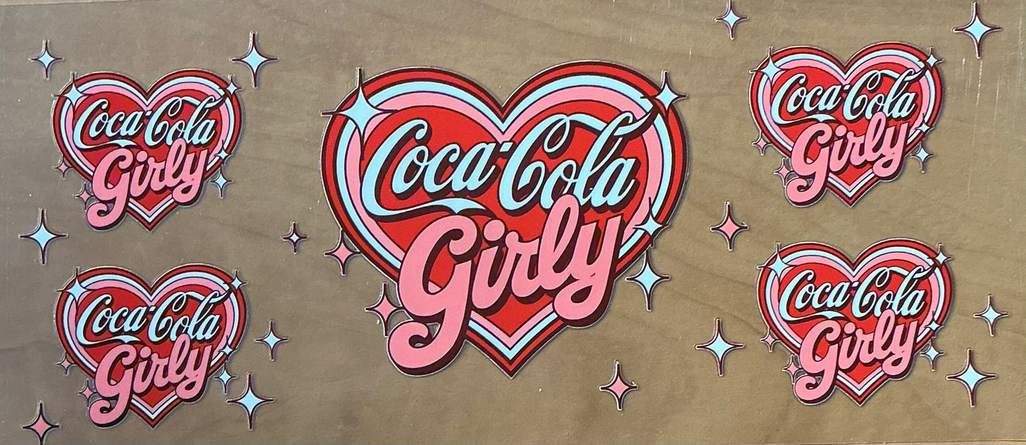 758 Coca-Cola Girly Wrap