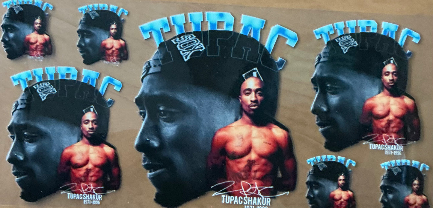 806 Tupac Collage Wrap