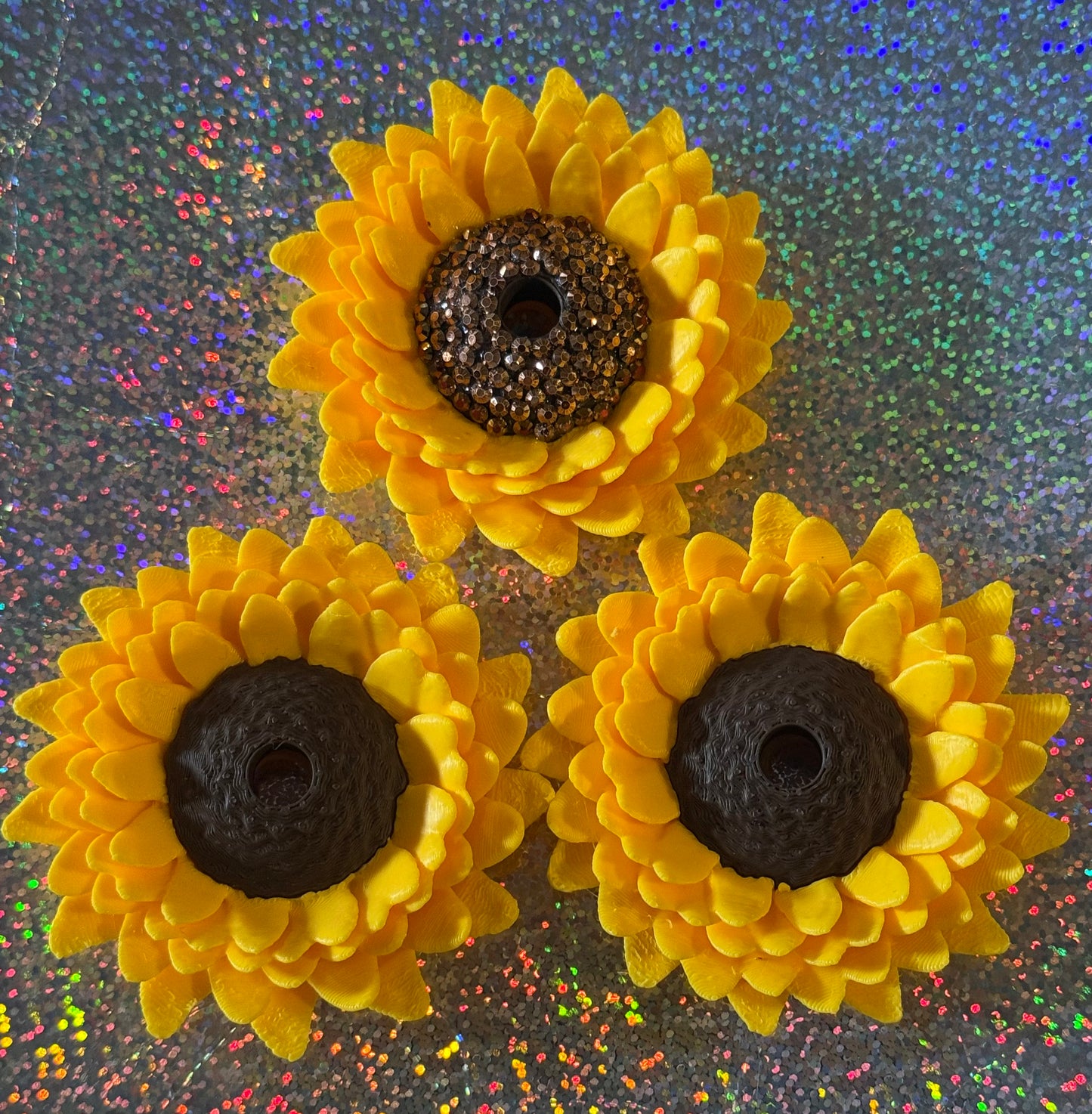 LARGE SUNFLOWER TUMBLER TOP