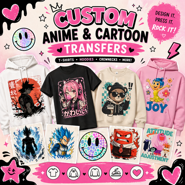 Anime & Cartoon Transfers