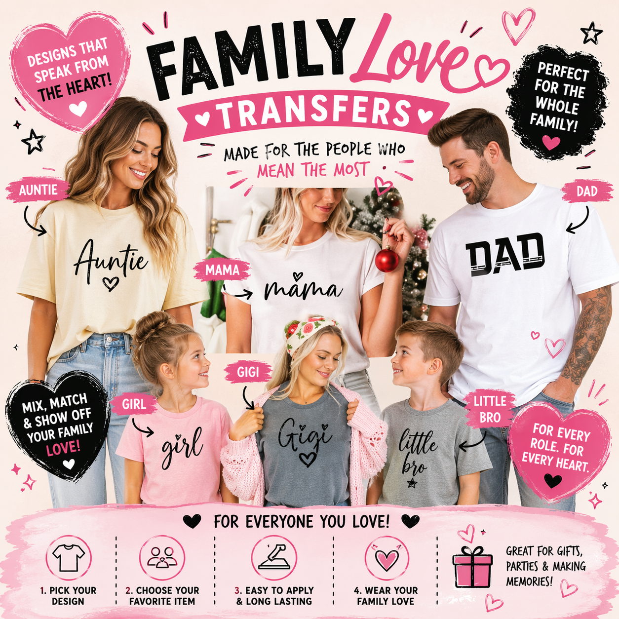 Family Love Transfers