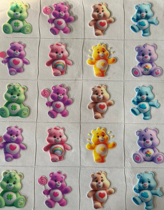 1026 TEDDY BEAR KISS WRAP COLLAGE