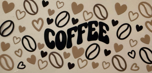 1028   COFFEE W/BEANS & HEARTS