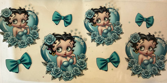 190 BETTY B W/TURQUOISE HEART