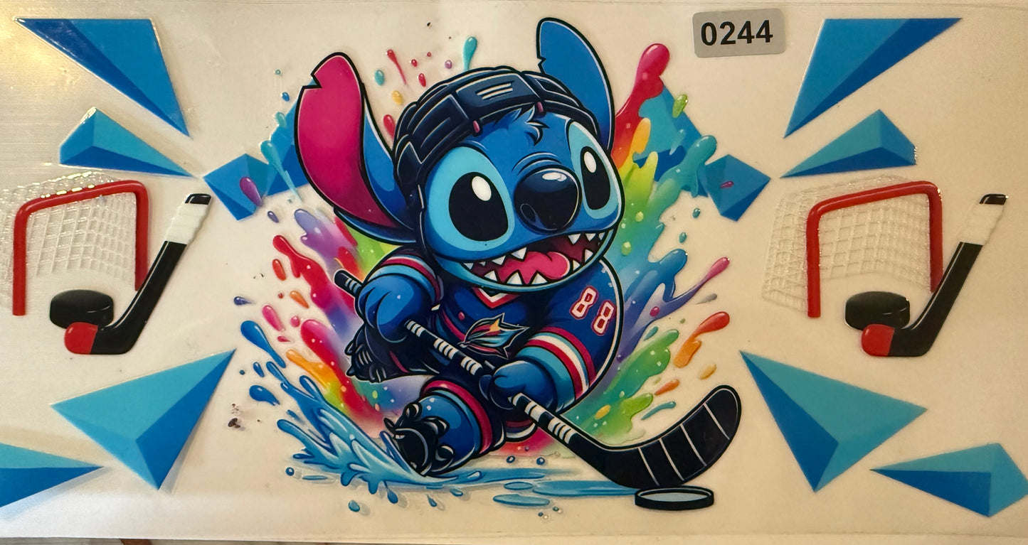 244 BLUE CHARACTER HOCKEY