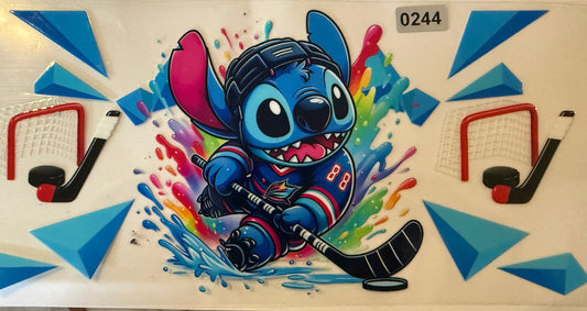 244 BLUE CHARACTER HOCKEY
