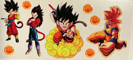 295  GOKU ON YELLOW BALL