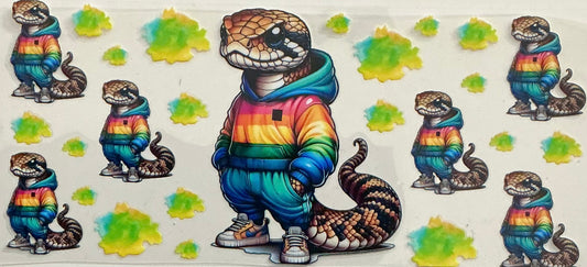 374 LIZZARD IN HOODIE