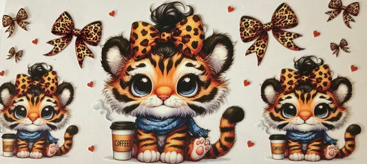 387   BABY LEOPARD W/BOWS