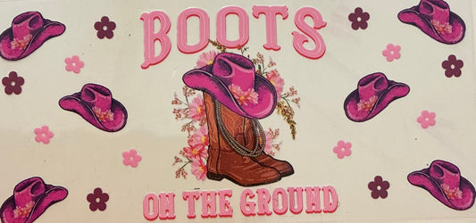 442   COWGIRL W/LEOPARD PRINT DESIGN