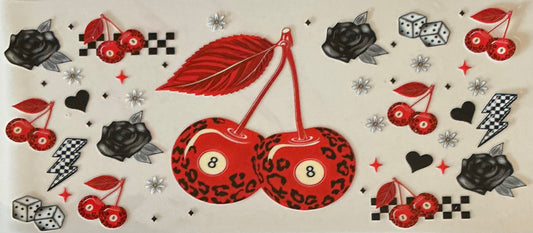 484 CHERRY W/8BALLS