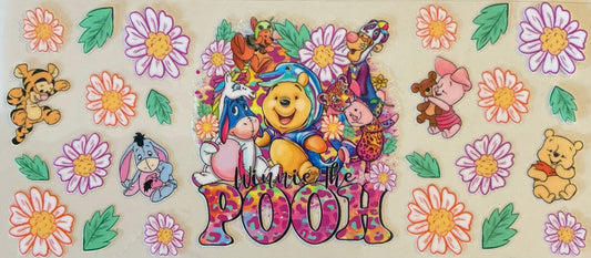 491   POOH BEAR W/FLOWERS