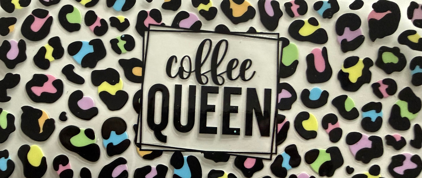 50 LEOPARD PRINT COFFEE QUEEN