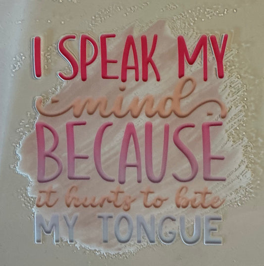 517   I Speak My Mind