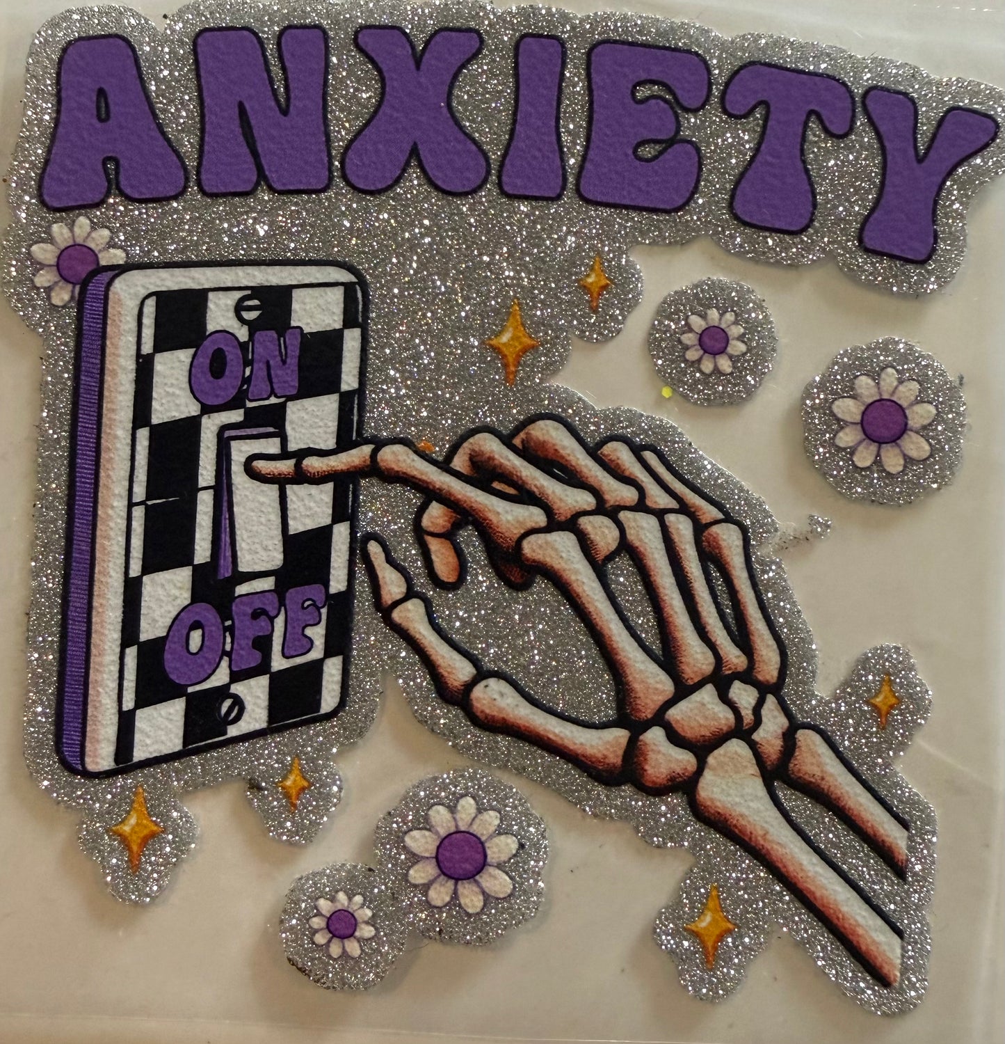 527    Anxiety On or Off Decal