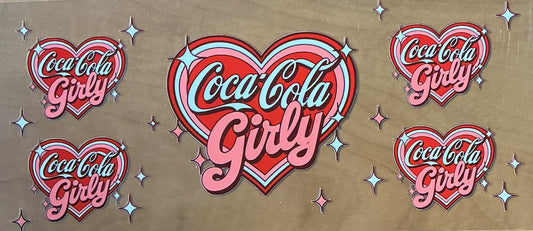 758   COCA-COLA GIRLY W/HEART