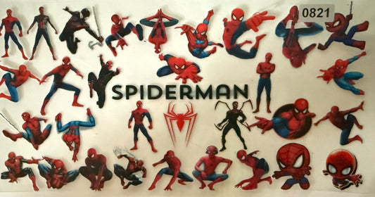 821   SPIDER SUPERHERO COLLAGE