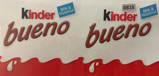 835 BUENO MILK & HAZELNUT