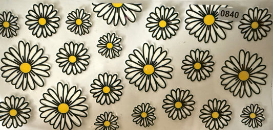 840 WHITE FLOWER COLLAGE