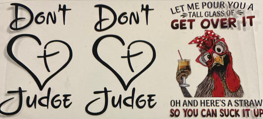 861   Don't Judge