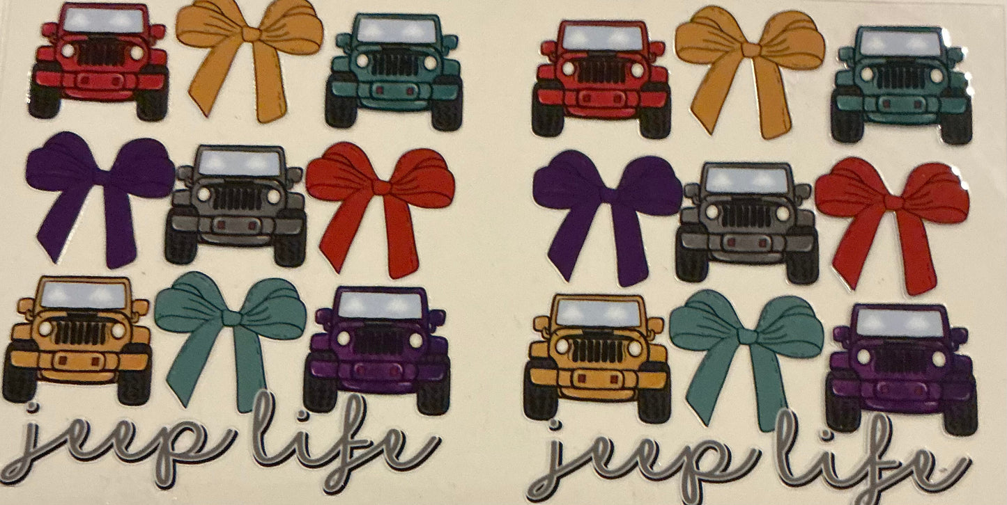 871 JEEP LIFE MULTICOLOR