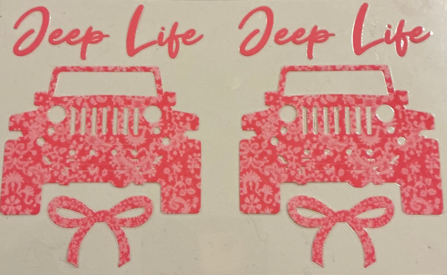 872   JEEP LIFE PINKK