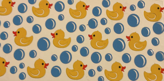 883   RUBBER DUCKS W/BLUE BUBBLES