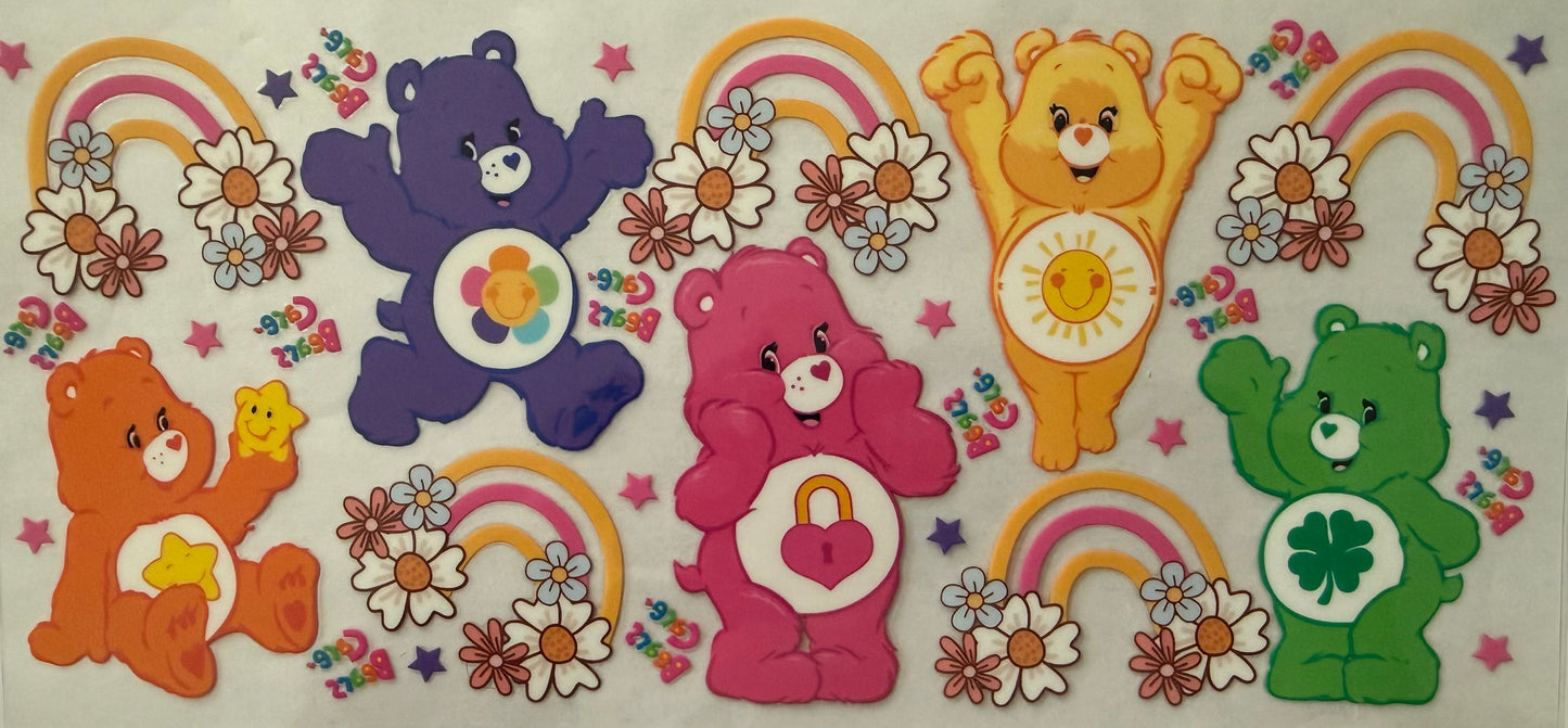 999 CHARACTER CARE BEARS COLLAGE