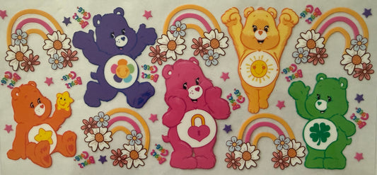 999 CHARACTER CARE BEARS COLLAGE