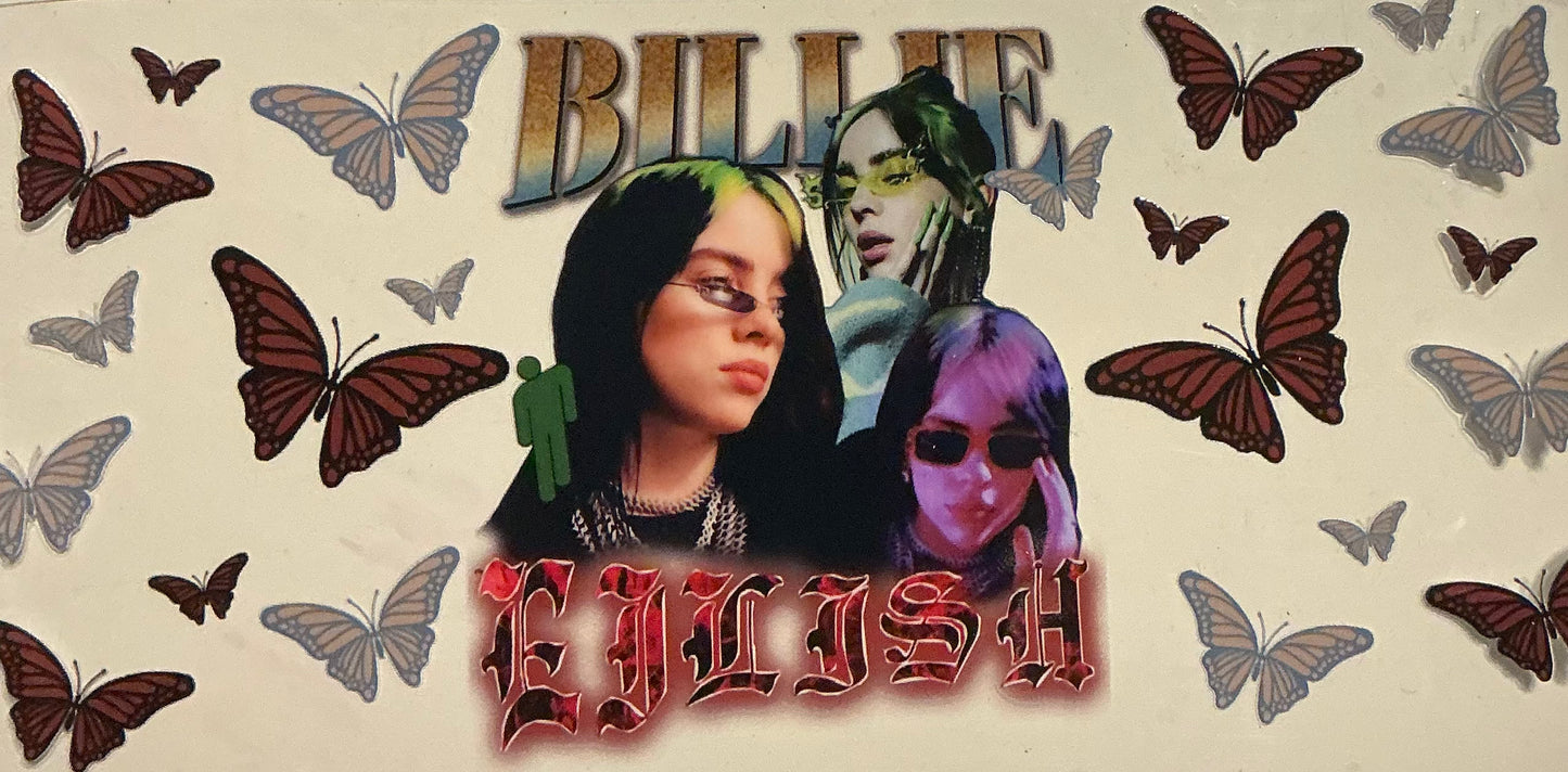 938 Billie Elish w/Butterflies Wrap