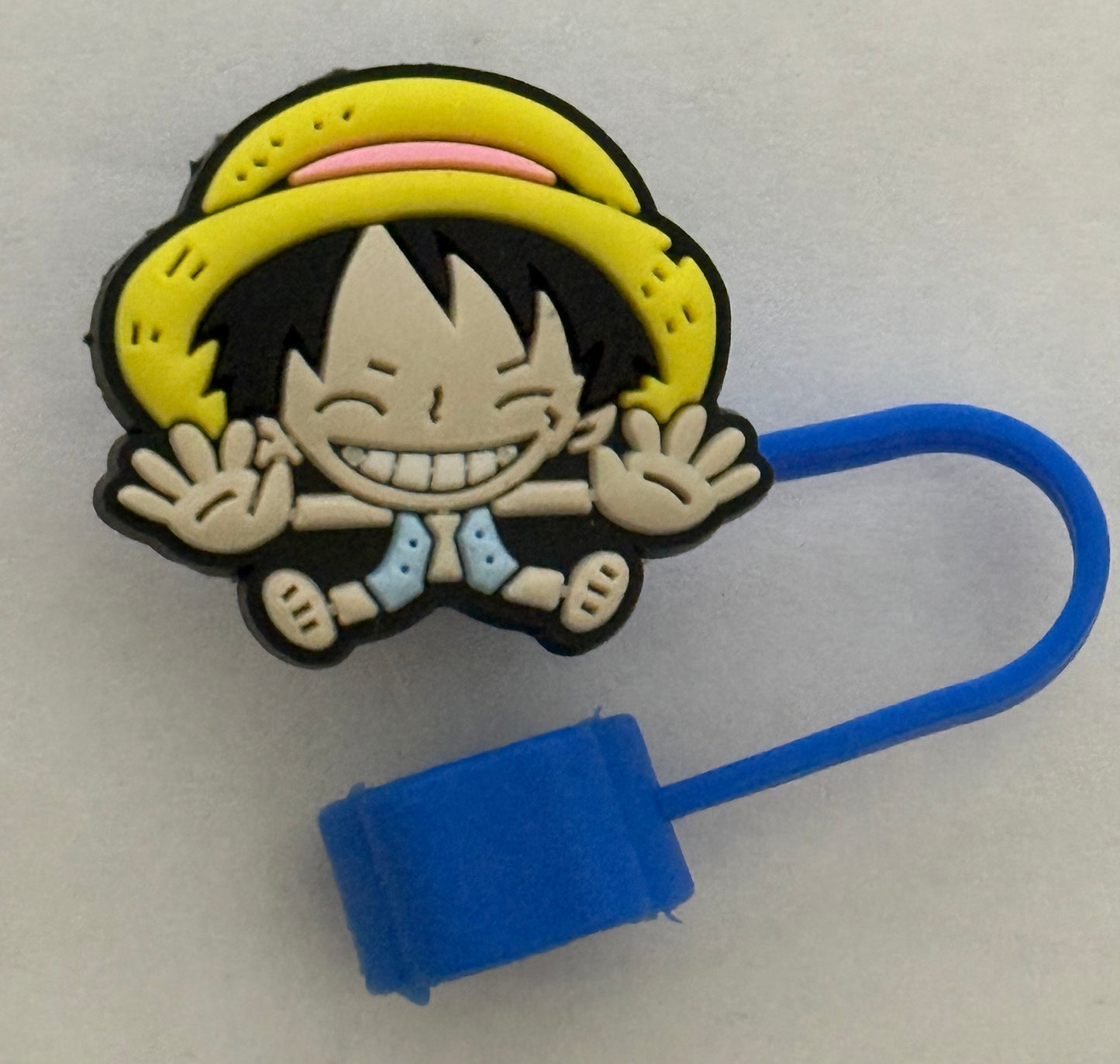 SILICONE CHARACTER STRAW TOPPER