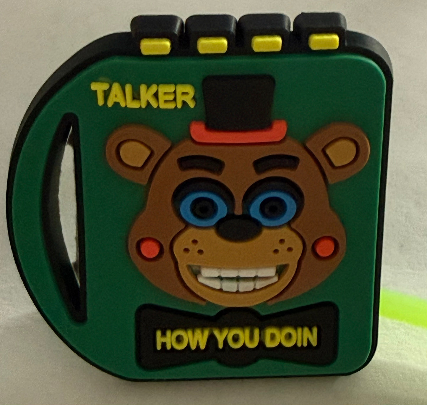 SILICONE CHARACTER STRAW TOPPER