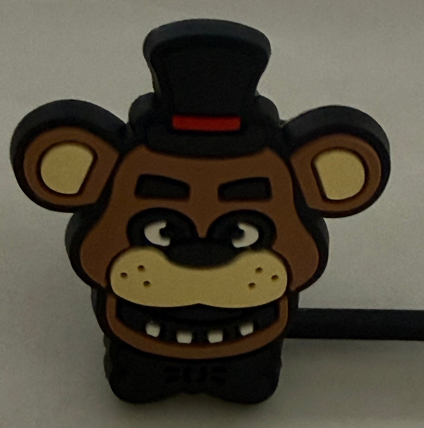 SILICONE CHARACTER STRAW TOPPER