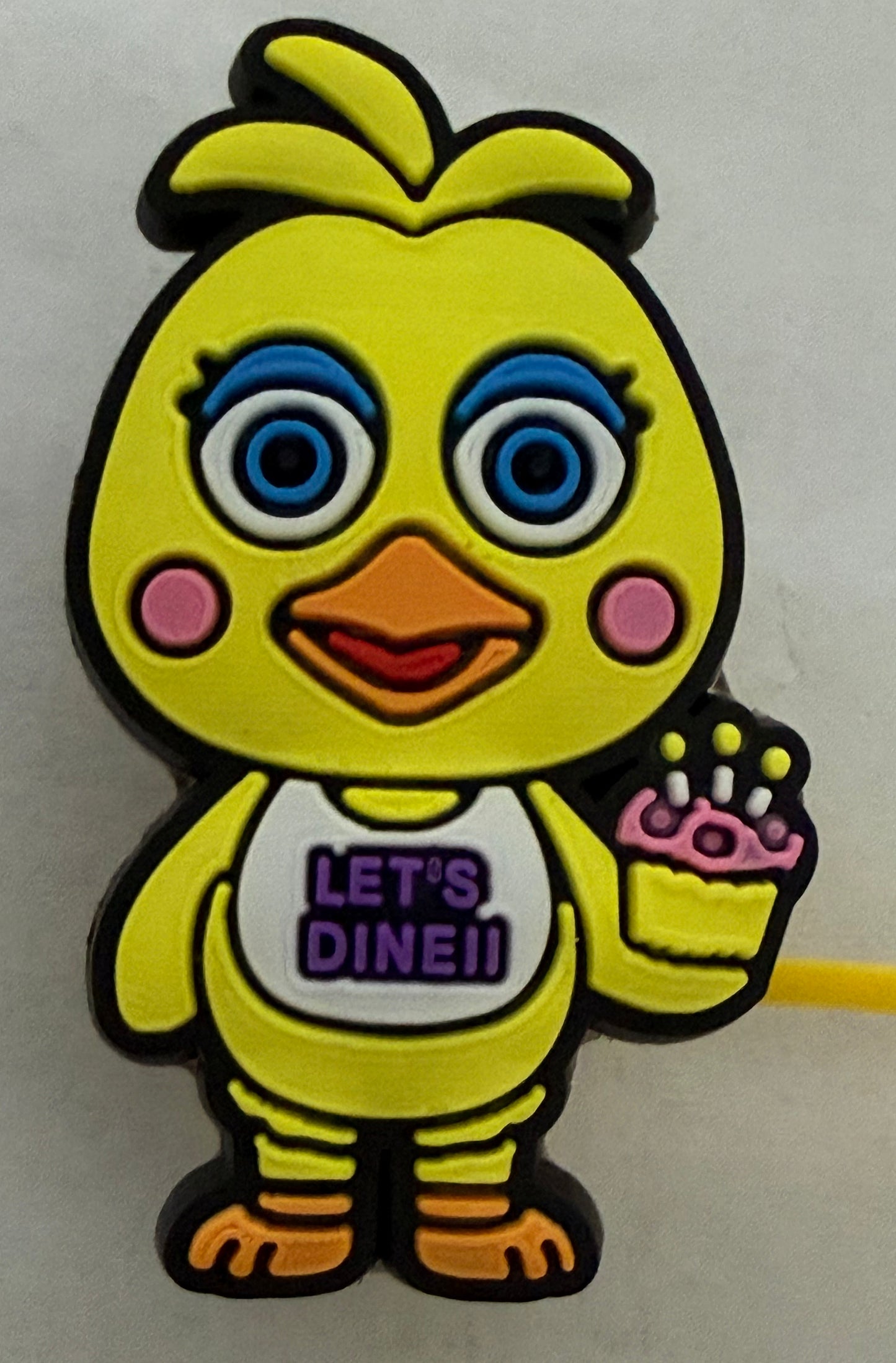 SILICONE CHARACTER STRAW TOPPER
