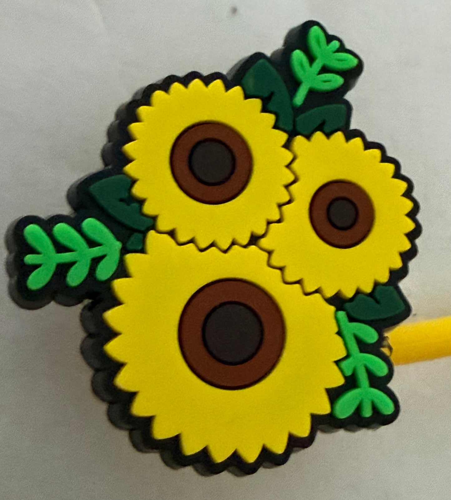 SILICONE CHARACTER STRAW TOPPER