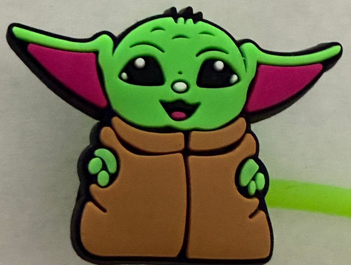 SILICONE CHARACTER STRAW TOPPER