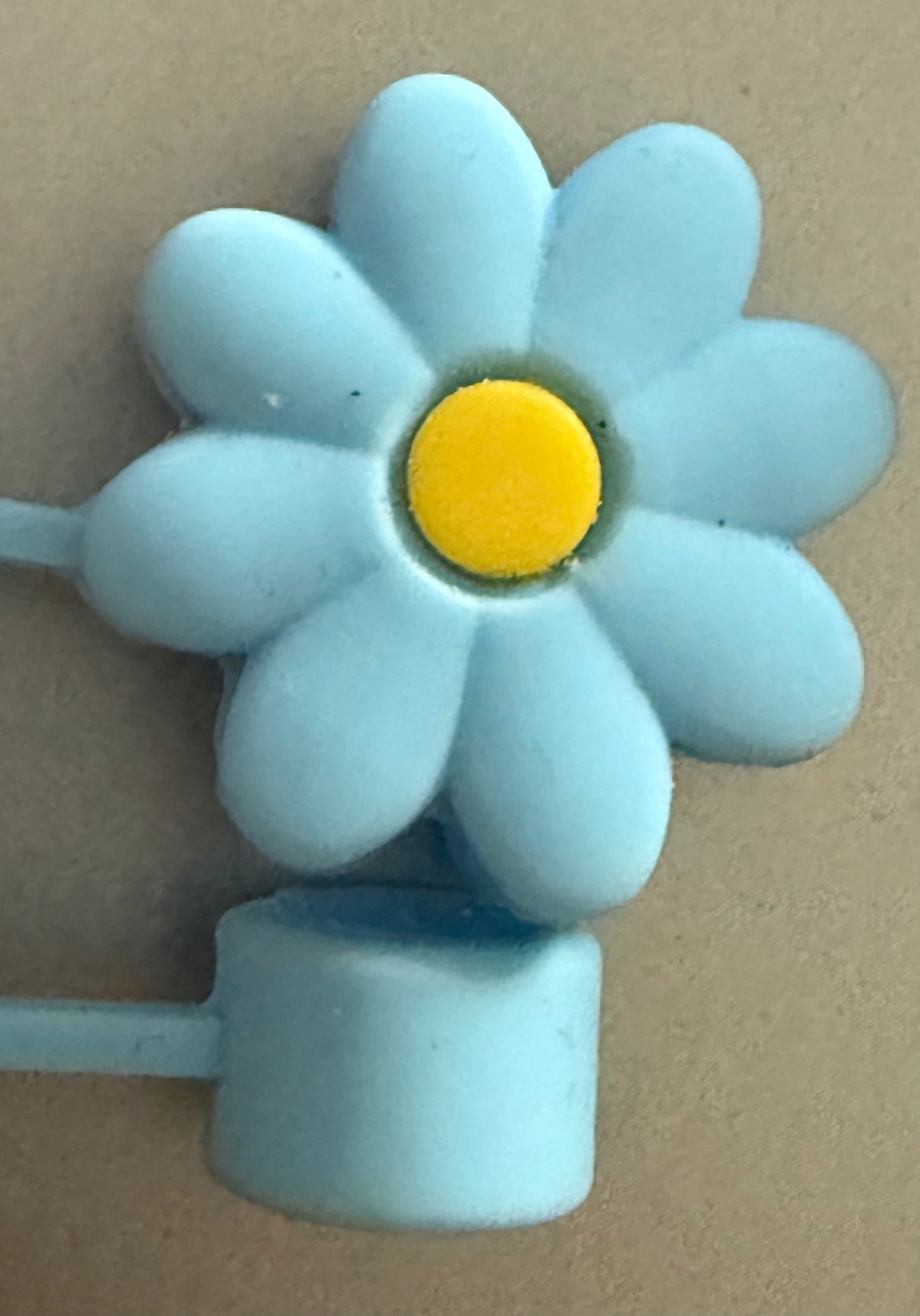 SILICONE CHARACTER STRAW TOPPER