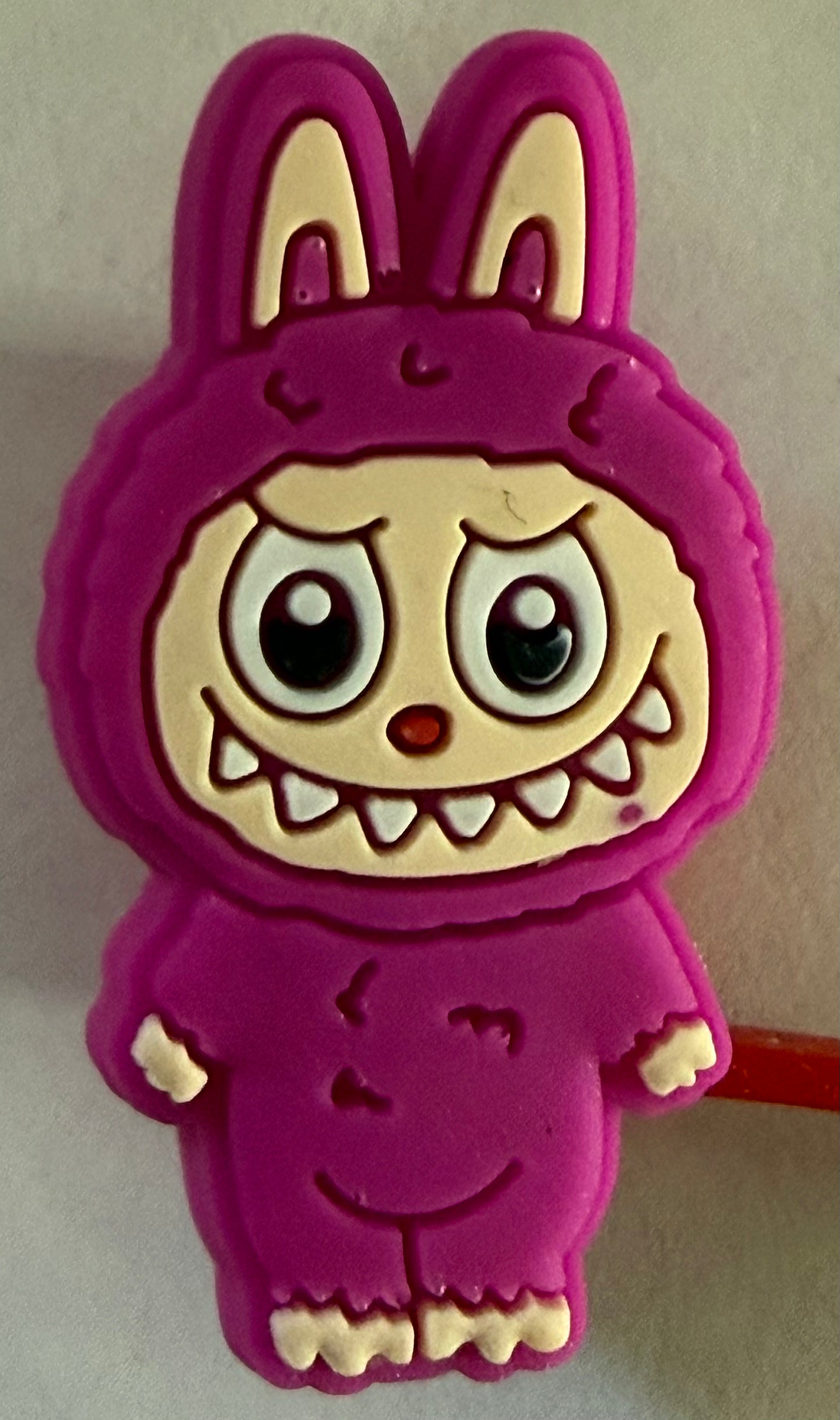 SILICONE CHARACTER STRAW TOPPER