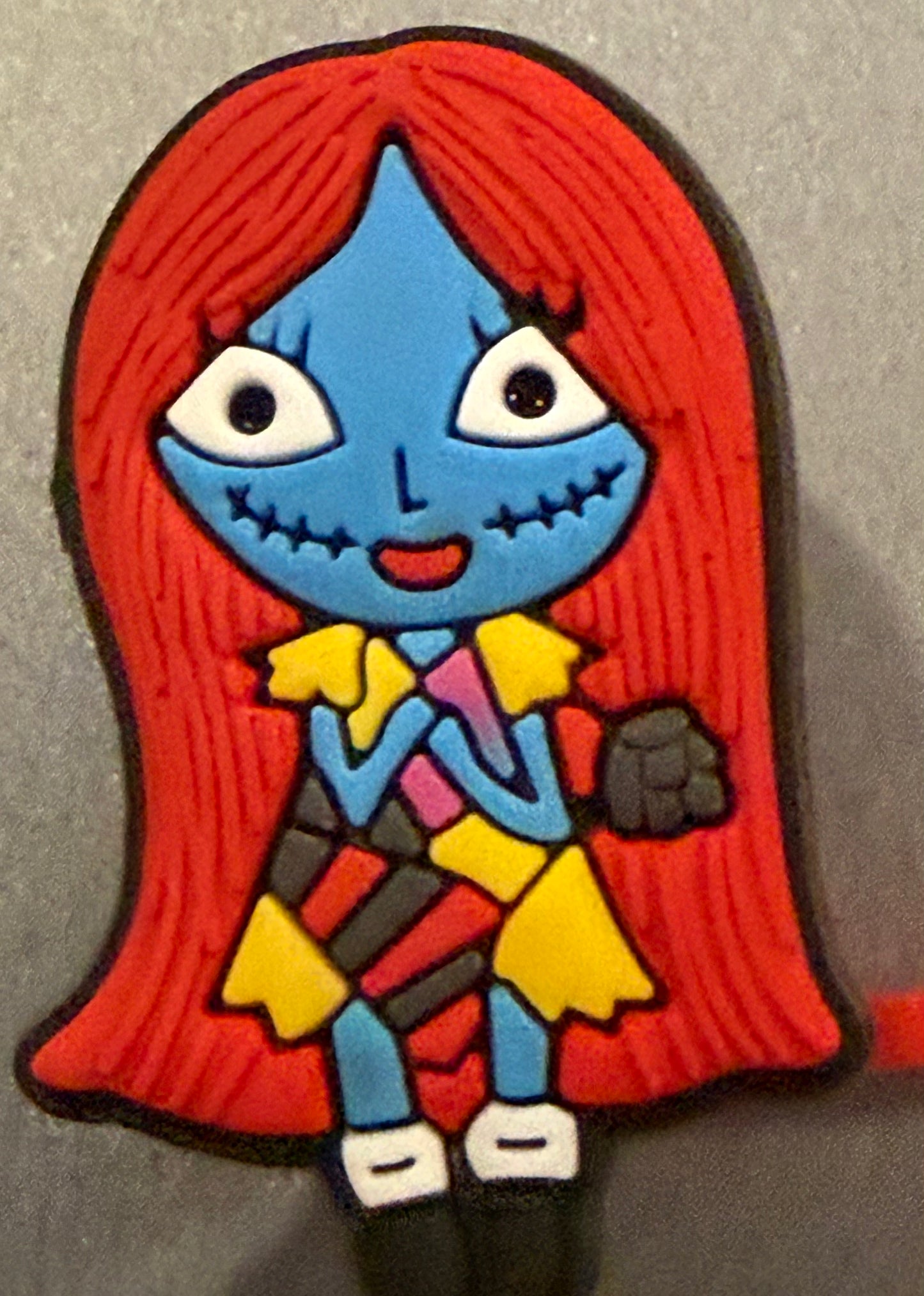 SILICONE CHARACTER STRAW TOPPER