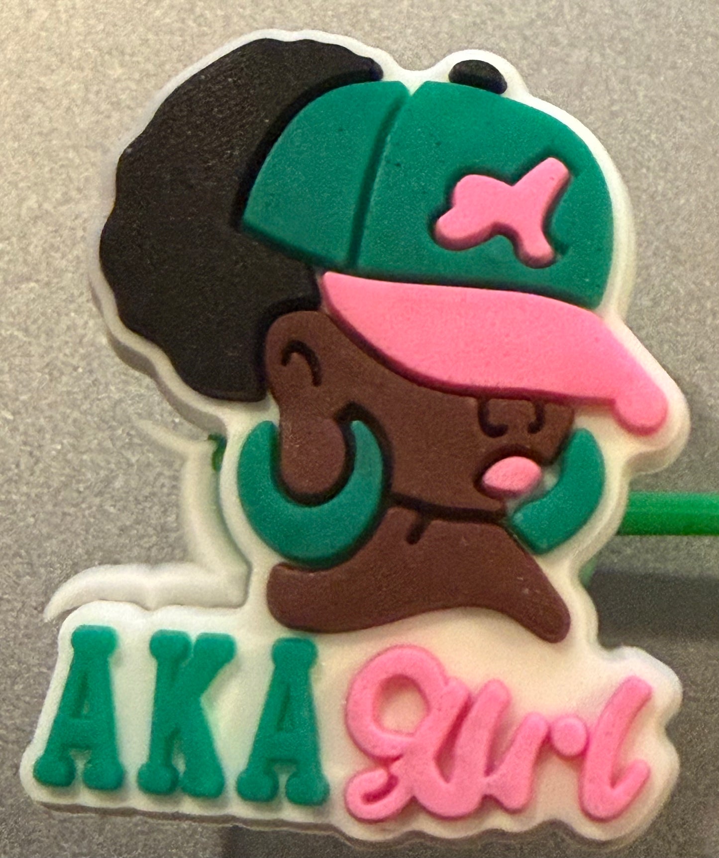 SILICONE CHARACTER STRAW TOPPER