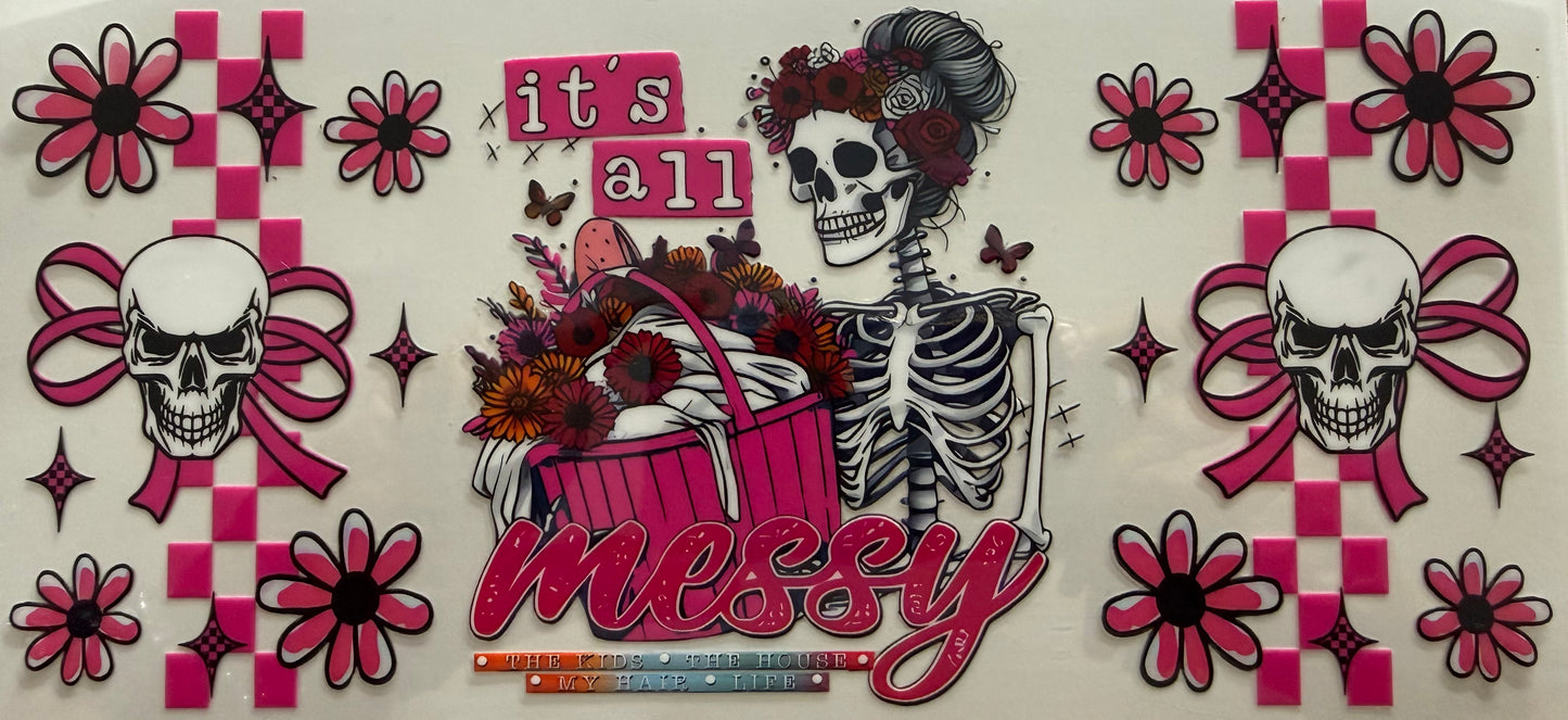 1072   IT'S ALL MESSY SKELETON DESIGN