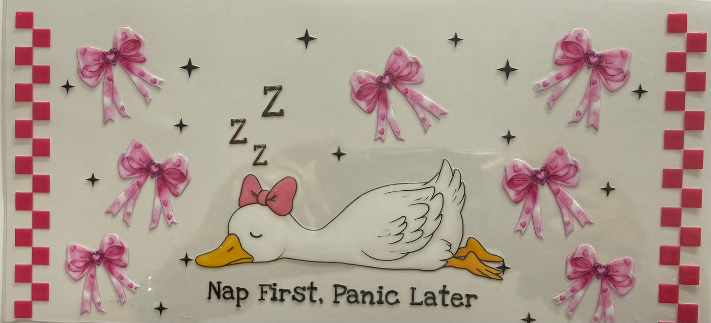 1086 NAP FIRST, PANIC LATER